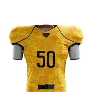 Uniforme de football américain de qualité supérieure, fabriqué en usine, prix recommandé, 100% polyester - Product Image 4