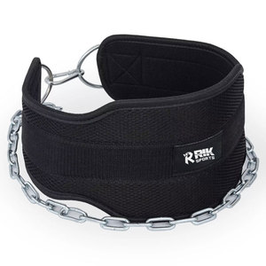 Neoprene Dip <b>Belt</b> Adjustable <b>Chain</b> Design Neoprene Dip <b>Belt</b> Strength Workout Support Equipment - Product Image 3