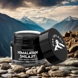 ชิลลาจิตเรซินจากเทือกเขาหิมาลัยที่ผ่านการทดสอบในห้องปฏิบัติการและได้รับการรับรอง  ประกอบด้วยกรดฟูลวิคและกรดฮิวมิก ช่วยเพิ่มพลังงาน คุณภาพดีที่สุด นำเข้าโดยตรง ชนิดน้ำสำหรับรับประทาน - Product Image 1