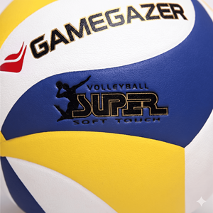 ลูกวอลเลย์บอล GAMEGAZER MS-VB-1021 PU ทนทาน น้ำหนักเบา ขนาด 5 น้ำหนัก 260-280 กรัม รอบวง 650-670 มม. เย็บด้วยเครื่องจักร ปรับแต่งได้ - Product Image 4