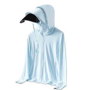 Unisex Sunscreen <b>Clothing</b> Breathable Casual Outdoor <b>Sun</b> <b>Protection</b> <b>Clothing</b> Jacket Women'S Jackets Coat - Product Image 3