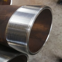 Tuyau de puits pétrolier sans soudure API 5L 5CT J55 K55 L80 5 1/2" 6 5/3" 7" 23 26 29lb/ft BTC STC LTC EU NU IJ PSL1 2 pour l'industrie pétrolière et gazière