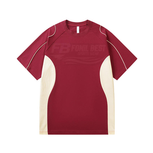 T-shirt décontracté pour homme en coton uni, coupe classique, col rond, respirant, séchage rapide, écologique, manches courtes, sportif - Product Image 4