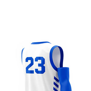 Ensemble d'uniformes de basketball personnalisés avec impression numérique, maillot de match et d'entraînement 100 % polyester, numéros d'équipe, maille respirante pour adultes - Product Image 5