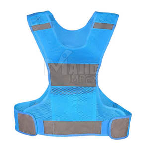 High Visibility Outdoor Jogging Fitness Exercise Gear High Vis <b>Running</b> <b>Vest</b> Reflective Safety Gear - Product Image 6