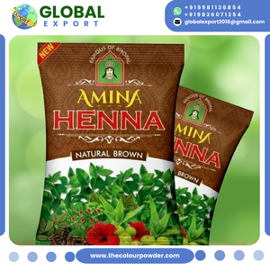 Poudre de Henné Naturel Amina Bourgogne (Baie) pour Coloration Capillaire Couvrance des Cheveux Gris Traitement Herbal Conditionnement en Vrac Réparation et Entretien des Cheveux - Product Image 5