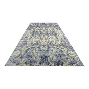 Ellington Rugs Tapis moderne en laine de viscose nouée à la main HI-LO Décoration intérieure esthétique avec touche luxueuse - Product Image 3