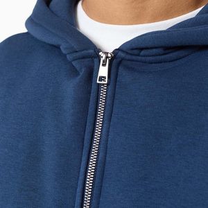 Chándal Personalizado de Algodón con Forro Polar, Corte Relajado, Sudadera con Cremallera Completa, Chándal de Algodón con Forro Polar para Hombre, OEM ODM - Product Image 3
