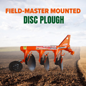 Arado de Discos Montado Mahaveer Fieldmaster, Accesorio para Tractor de Uso Pesado, Equipo de Labranza Agrícola - Product Image 6