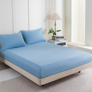 Juego de Sábanas Planas Ajustables de 4 Piezas, 100% Algodón, Impermeables, Lisas, de Uso Hotelero, Premium, Personalizadas - Product Image 2