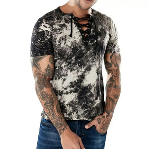 Camisetas Casuales Estampadas para Hombre, 100% Algodón, Camisetas con Diseños Gráficos de Moda, Ropa Urbana de Verano, Cómodas, Holgadas, Venta al Por Mayor - Product Image 5