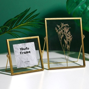 <b>Ornate</b> <b>Gold</b> Metal <b>Mirror</b> Frame Round Vintage Style Decorative Wall <b>Mirror</b> with Floral Top Design - Product Image 6