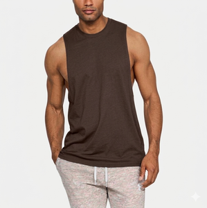 Camiseta sin Mangas para Hombre, Transpirable, Nuevo Diseño, Venta en Línea, Última Llegada, Ropa Deportiva de Alta Calidad, MOQ Bajo - Product Image 1