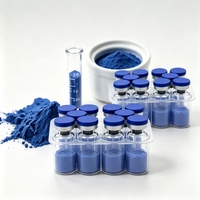 WV GHK-Cu Tripeptide-1 de Cuivre Haute Pureté (99%-99,9%) Matière Première Cosmétique en Poudre CAS 89030955 C14H21CuN6O6 EINECS 13080686262