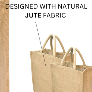 LMC Global personalizado duradero respetuoso con el medio ambiente OEM venta al por mayor bolsa de almuerzo de yute reutilizable cierre de cremallera para oficina/escuela/picnic/playa - Product Image 4