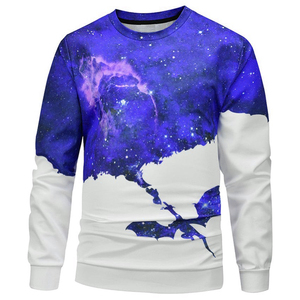 เสื้อสเวตเชิ้ตแบบยูนิเซ็กซ์สำหรับผู้ชายและผู้หญิง ผ้าคอตตอนผสม คอกลม สกรีนโลโก้ได้ตามสั่ง เสื้อสตรีทแวร์ เสื้อสเวตเชิ้ตสำหรับวิทยาลัย - Product Image 6