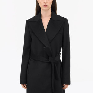 Servicios OEM: Abrigo Largo Casual Grueso de Lana para Mujer, Transpirable, Ropa de Invierno, Botones de Cuerno, Relleno de Fibra de Poliéster y Piel de Visón - Product Image 6