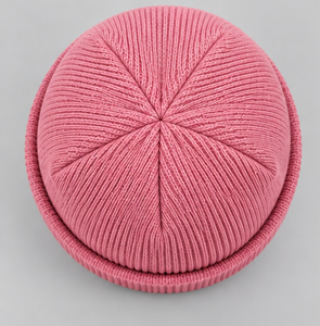 Wholesale <b>Winter</b> Beanie <b>Hats</b> Custom Label Knitted Cuffed Caps For Men <b>Women</b> Children Warm Ribbed Toques Embroidery Logo Casual - Product Image 4