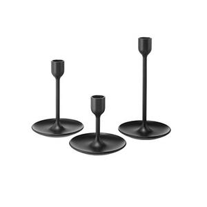 Candelabro Minimalista de Metal Dorado Rosa Hecho a Mano, Portavelas Moderno, Elegante Adorno de Mesa, Decoración Navideña, Luz de Vela para Cena - Product Image 4