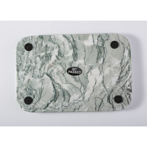 Premium Rectangle Natural Marble Serving Tray Traditional Gold Plated <b>Decorative</b> <b>Tea</b> Coffee Snack Kitchen Dining <b>Party</b> Low Rate - Product Image 5