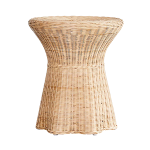 Mesa Auxiliar de Ratán Vietnamita Hecha a Mano de Primera Calidad, Elegante Mesa de Centro Boho Minimalista, Muebles Sostenibles para Sala de Estar - Product Image 1