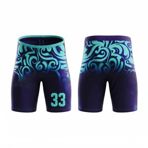 Custom Sublimated 7 on 7 Football Uniforms Set Breathable <b>Compression</b> Quick Dry Men Youth 7v7 Team Practice Jersey and Shorts - Product Image 5