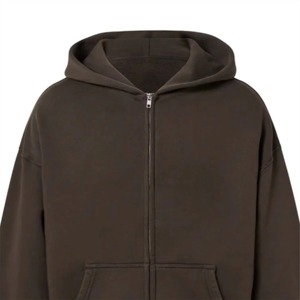 Sweat à capuche zippé 100 % coton pour homme – Le plus vendu, respirant et à séchage rapide - Product Image 3