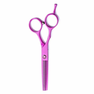 Salon Thinning Scissors Straight <b>Blade</b> Stainless Steel Shear - Product Image 5