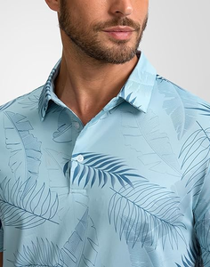 Camiseta Polo de Golf Personalizada de Alta Calidad, Secado Rápido, 100% Poliéster, Camiseta Sublimada, Tallas Grandes, Camisetas Polo para Hombre - Product Image 3