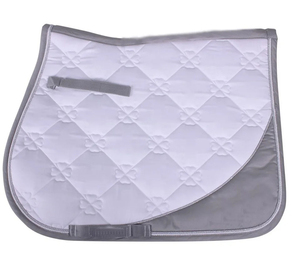 Nueva y Elegante Almohadilla para Silla de Montar de Algodón, Hermosa Almohadilla de Doma para Montar a Caballo al Estilo Western e Inglés con Forro de Polialgodón - Product Image 1