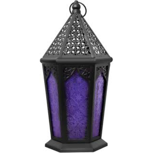 Lámpara Colgante Estilo Marroquí Dorada para Ramadán, Lámpara de Mesa Vintage Eid Mubarak para Decoración de Interiores y Exteriores del Hogar y Festivales - Product Image 4