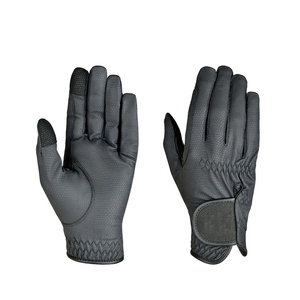 Gants d'équitation de haute qualité en cuir antidérapants et durables, équipement d'entraînement équestre en plein air - Product Image 1
