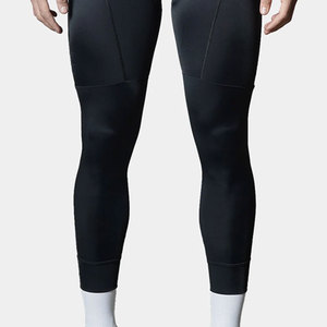 Cuissard de cyclisme noir pour homme, ajusté, anti-humidité, court, rembourré, séchage rapide, respirant, anti-UV - Product Image 3