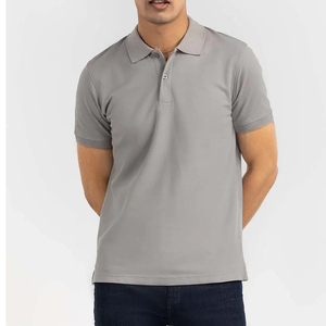 Camiseta de Diseño Elegante para Hombre - Patrón Sólido, Tela de Forro Polar, Transpirable y de Secado Rápido, Colores Personalizables - Product Image 4