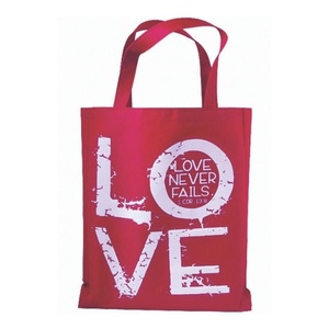 <b>Large</b> Canvas Tote Bags with Letter <b>Print</b> – Eco-Friendly, Reusable & Customizable for Shopping at Nominal Price for Bulk Buyers - Product Image 1