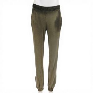 Pantalon de jogging vintage délavé à l'acide pour femme, en molleton interlock 360 GSM, taille haute, idéal pour l'hiver et le fitness, prix usine, export - Product Image 1