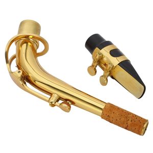 Sassofono Contralto Dorato di Fascia Media Elegante con Tonalità in Mi, Laccato con Motivi Intagliati, Testata in Bachelite e Anima in Legno - Strumento a Fiato - Product Image 6