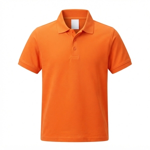 Camiseta Polo para Hombre al por Mayor, Color Gris Oscuro, Tela Piqué, 200 GSM, Corte Ajustado Informal - Product Image 4