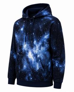 Men's 100% Cotton Eco-Friendly <b>Raglan</b> Sleeve Hoodie Regular Fit Casual Pullover Pocket Sublimation Design Breathable Sweatshirt - Product Image 2