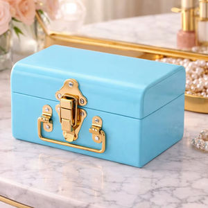 Boîte de rangement de luxe pour bijoux, fabricant de boîtes à bijoux, organisateur de bijoux artisanal, étui de rangement décoratif, exportation - Product Image 1