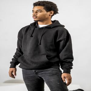 Sweat à capuche unisexe personnalisé en coton éponge 320 GSM, coupe classique, poids moyen, idéal pour l'impression numérique, écologique - Product Image 5