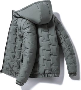 2026 New Arrival Men's High Quality Bubble Puffer Coat Best Design Waterproof Down Jacket for Winter Light Fabric Men's Clothing - Product Image 3