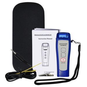 Tachymètre numérique portatif pour moteur à essence - Détecteur et compteur de régimes sans contact avec indicateur de signal et connexion PC - Product Image 3