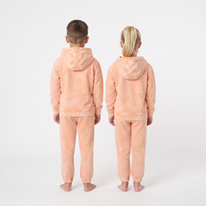 Conjunto Deportivo Personalizado para Niños, Sudadera con Media Cremallera, Pantalones Deportivos de Algodón Lavado al Ácido, Corte Regular, Unisex - Product Image 2