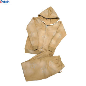 Conjunto de Sudadera con Capucha y Pantalones Deportivos de Moda Urbana para Hombre, Trajes Deportivos Personalizados con Diamantes, Pantalones Deportivos y Sudaderas con Pedrería - Product Image 5