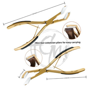 Kit de herramientas duraderas para extensiones de cabello, alicates profesionales, aguja, gancho, bucle y cuentas para servicio de extensiones de cabello en salón. - Product Image 4