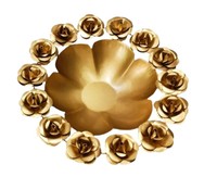 Bol Urli Deepak Diya artisanal en laiton, décoration Puja pour la maison, durable, pour usage intérieur, flottant sur l'eau, prix d'usine