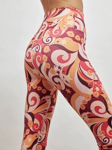 Woman Yoga Set Sublimation Printed <b>Women</b> Sexy Quick Dry Yoga Set Fitness Active <b>Clothing</b> Custom designs printing yoga sets - Product Image 3