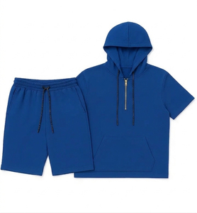 Ensemble sweat à capuche et short Vibe Street Clothes, vêtements décontractés style côte ouest, coton peigné de qualité supérieure. - Product Image 4