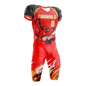 Nouvelle Arrivée 2026 – Tenues de Football Américain Personnalisées pour Jeunes Garçons – Ensembles Uniformes Respirants de Haute Qualité – Vente Chaude Imprimée - Product Image 2